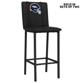 Bar Stool 500 with Denver Broncos Helmet Logo Set of 2