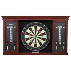 VEVOR Dartboard and Cabinet Set Official Size Complete Accessory Steel Tip Dart (Product Type: Non-integrated Cabinet)